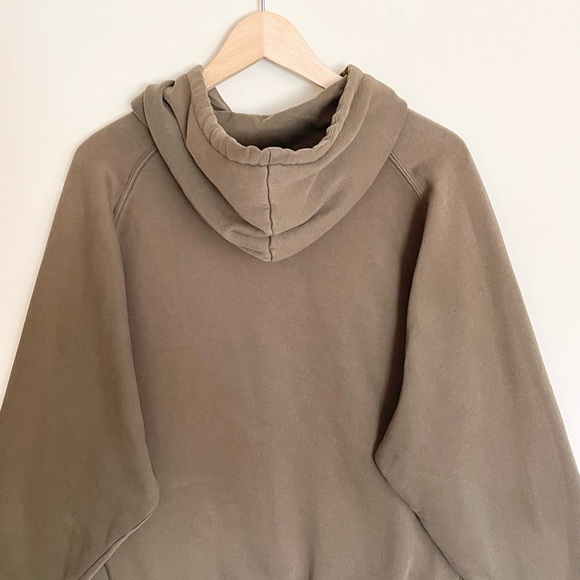 New Belgium Brewing Co. Embroidered Olive Green Hoodie Adult size Large - Picture 9 of 10